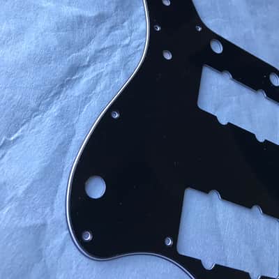 Custom New 3 Ply Black Japan Jazzmaster Style Guitar Pickguard Scratch Plate image 5