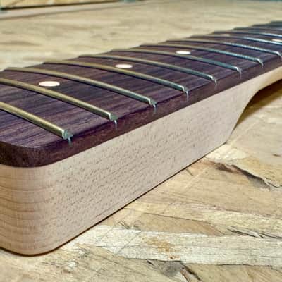 Luthier Made Jazz Bass neck image 8