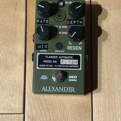 Alexander Pedals F-13 Neo Flanger 2015 - Present - Army Green image 1
