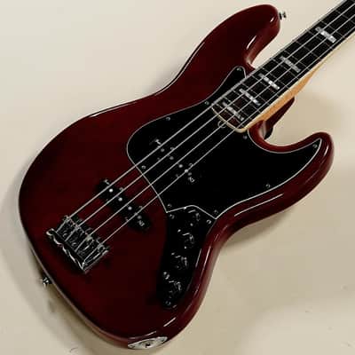 FENDER American Deluxe Jazz Bass N3 Ash Wine Transparent [US11003462] (06/30) imagen 1