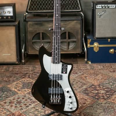 Fender American Ultra II Meteora Bass, Ebony Fingerboard - Texas Tea with Deluxe Molded Hardshell Case - Demo image 2