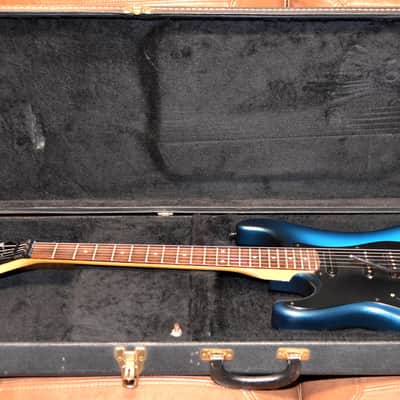 Kramer Pacer Deluxe Custom Lefty 1983 - Metallic Blueburst image 2