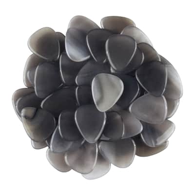 Grey Agate Stone Guitar Or Bass Pick - Specialty Handmade Gemstone Exotic Plectrum - 3 Pack New image 5