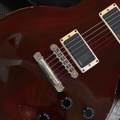 1996 Gibson Les Paul Studio EMG's w/ Rosewood FB Electric Guitar Walnut Gloss + OGB image 4