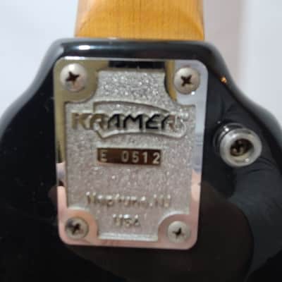Kramer Vanguard Vintage 1986 Gloss Black image 2