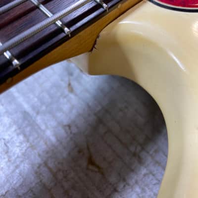 1966 Fender Mustang Bass - Arctic White image 13