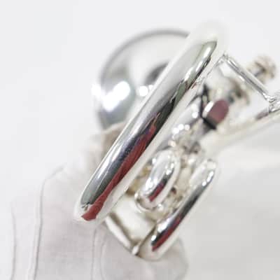Bach Model 184SL Stradivarius Shepherds Crook Cornet SN 753494 OPEN BOX image 6