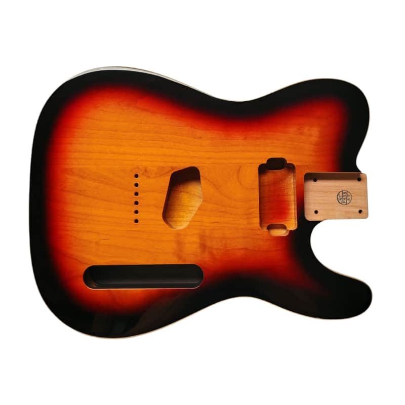 Sunburst (three tone) T-Style body - Double cream binding HS Bild 1