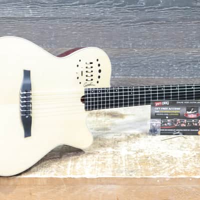 Godin Multiac Nylon Deluxe "B-Stock" Natural HG Electro-Classical Guitar w/Bag image 9