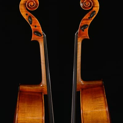 Nicely Hand Made 4/4 Cello Stradivari 1712 Davidov Cello European Wood No.W069 image 4