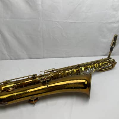 Buescher Vintage True Tone Baritone Saxophone 1927-1928 S/N 224362 MII All Original image 2