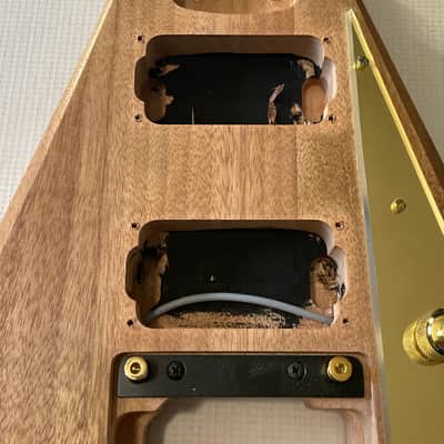 2020's Jackson JS32 RR Rhoads Natural Wood Semi Loaded Guitar Body Floyd Ready image 14