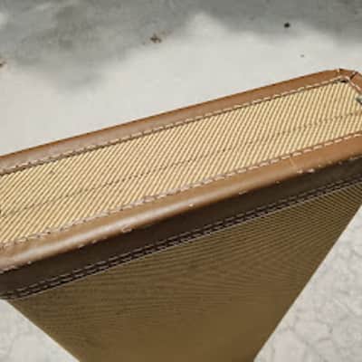1980's-1990's Fender Hardshell Case - Tweed with Orange Interior - For Reissue Strat or Tele image 6