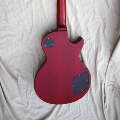 Left Handed BURNY Super Grade RLG-55 Cherry Sunburst 2003 China image 5