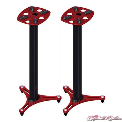 Ultimate Support MS-90/45R Column Studio Monitor Stands - 45' (Pair)