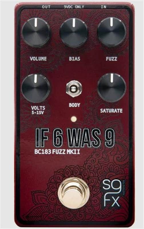 SolidGoldFX If 6 Was 9 BC183 MKII Fuzz Pedal image 1