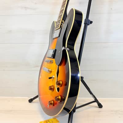 Best Choice Products Semi-Hollow Electric Guitar ES-335 Style Sunburst w/ Gig Bag 2020 image 6