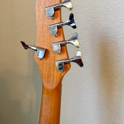 Kiesel Mahogany PB5 5-String PJ Bass 2021 Transparent Blue w/ Nordstrand Pickups image 6