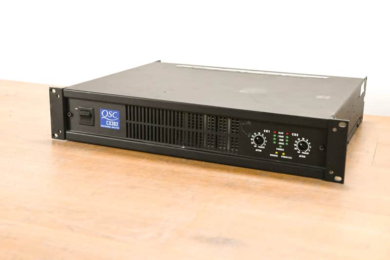 QSC CX302 2-Channel Power Amplifier CG0103H image 1