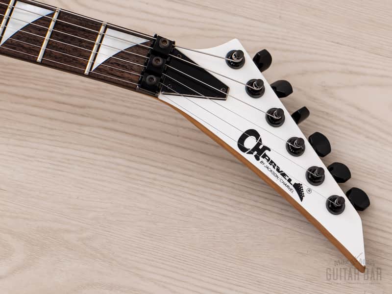 1991 Charvel by Jackson Super Dinky SDK-115-SSH Snow White w