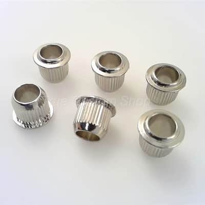 True Custom Shop® 6 Vintage Size Tuner Bushings For Fender Strat & Tele Guitars image 2