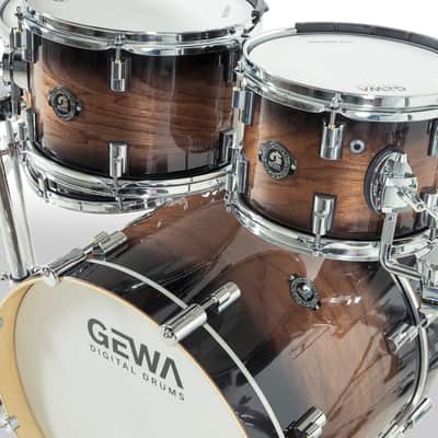 GEWA G9 Pro 5 SE Electronic Drum Set - Walnut Burst DRUM ESSENTIALS BUNDLE [Pre-Order] image 11