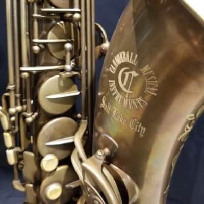 Cannonball T5BR Tenor Saxophone - Brute Finish image 8