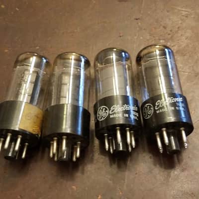 G.E ONE (1) 6V6GT Beam Power tNOS AT1000 TESTED Vacuum Tubes 6V6 Audio 1959-1970 image 10
