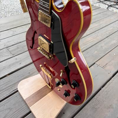 Gibson ES-345 Collector Grade 1970 Orange Label Cherry Red w/ Orig. Case image 4