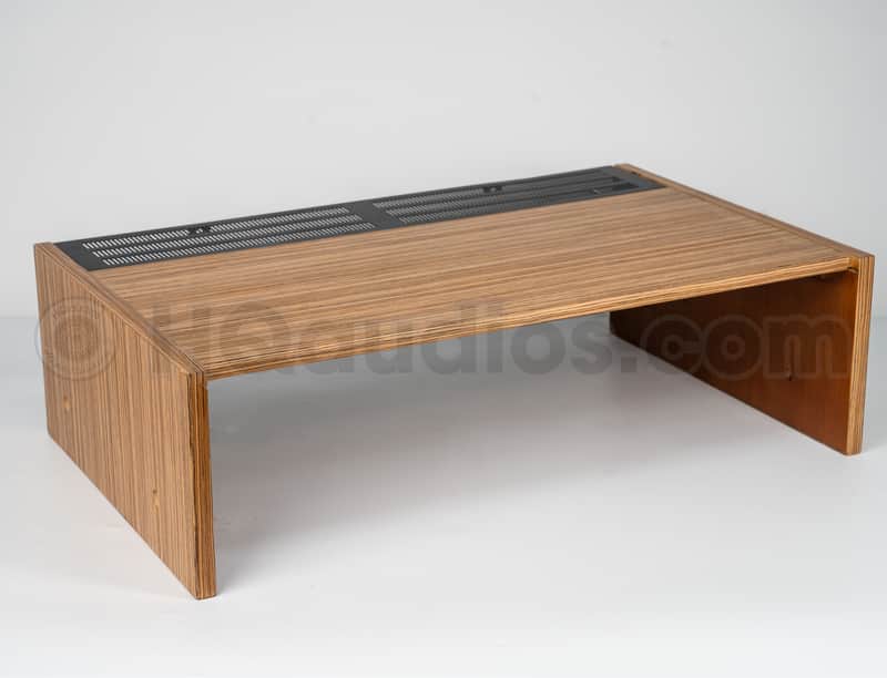 Immagine Wood Case for Sansui QRX-9001 QRX-8001 -Natural Zebrawood Plywood-10 Year WRT - 1