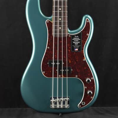 Fender American Professional Classic Precision Bass Faded Sherwood Green Metallic Rosewood Fingerboard image 1