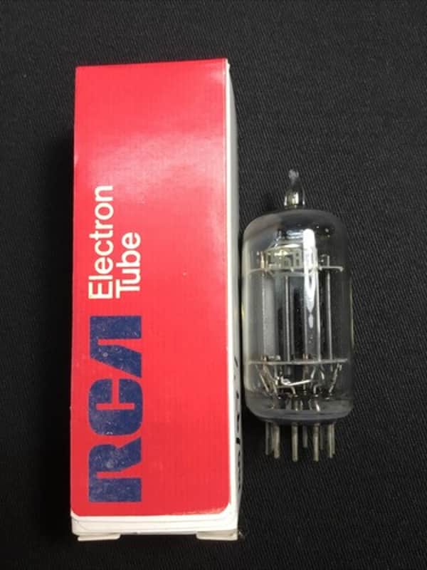 RCA 5687 Black Plates AUDIO PREAMPLIFIER VACUUM TUBE Tested USA 4.2923-D image 1