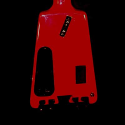 Warwick Nobby Meidel Bass 1985 Red. Headless. Extremely Rare. Few built in this color image 4