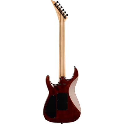 Jackson Pro Plus Series Dinky DKAQ - Ebony Fretboard, Firestorm image 2