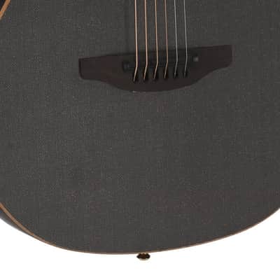 Adamas by Ovation U581T-FM Carbon Fiber Top Mid-Depth Non-Cutaway 6-String Acoustic-Electric Guitar w/ABS Case image 9