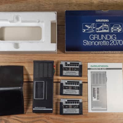 Grundig Stenorette 2070 pocket voice recorder 1987 image 2