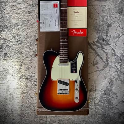 Fender American Ultra Luxe Vintage '60s Telecaster Custom 2025 - Present - 3-Color Sunburst image 1