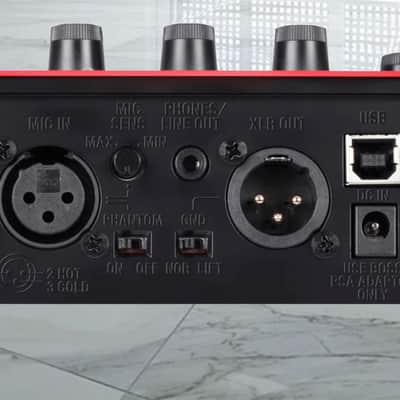 Boss VE-2 Vocal Harmonist Multi-Effect Unit 2014 - Present - Red image 2
