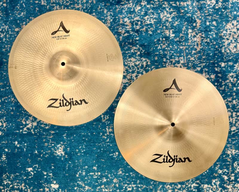 Don't pay £400+!! 14" Zildjian A NEW BEAT Hihats 1103g 1587g image 1
