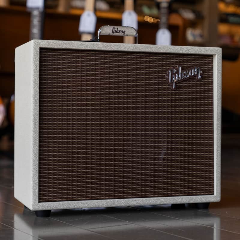 Gibson Falcon 20 1x12" Guitar Combo Amplifier - Cream w/ Oxblood Grille image 1