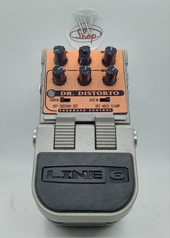LINE6 Dr.Distorto ディストーション Line 6 ToneCore Dr. Distorto Distortion | Reverb Canada