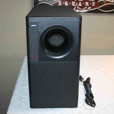 Bose Acoustimass 9 Black Powered Subwoofer Bass Speaker System TESTED WORKS image 1