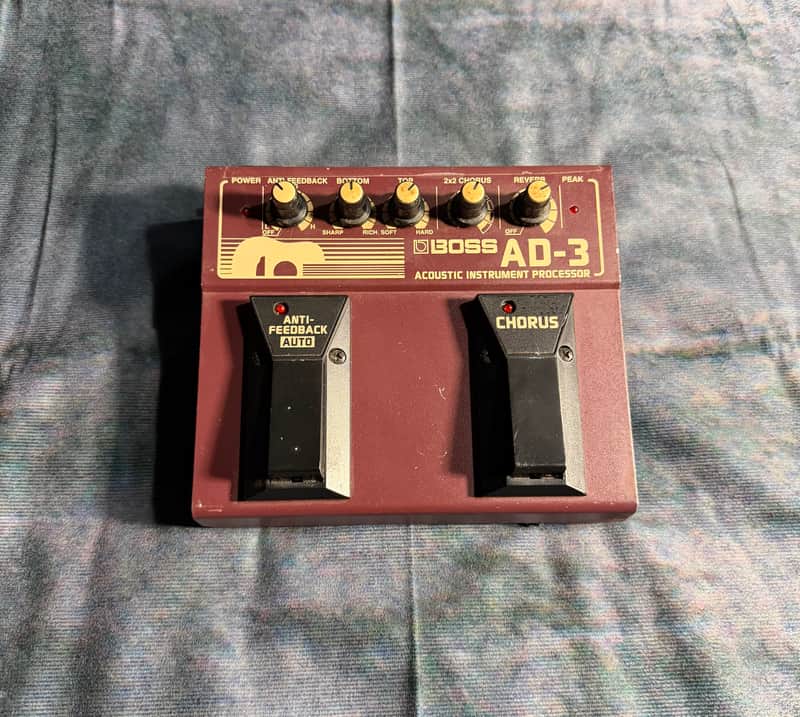 Boss AD-3 Acoustic Instrument Processor image 1