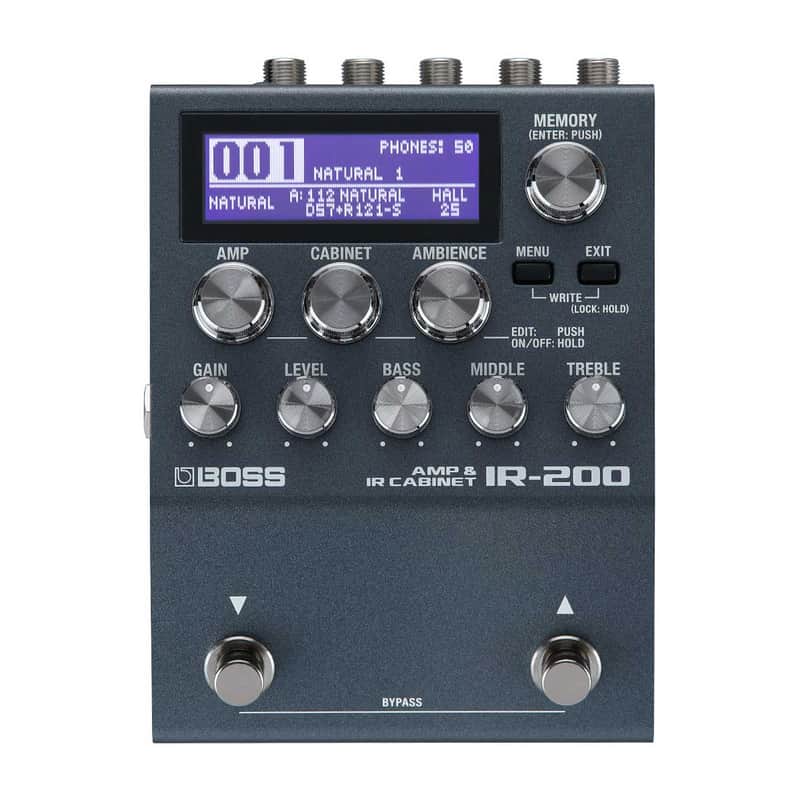 【アダプター・説明書付】BOSS IR-200 Amp & IR Cabinet Boss IR-200 Amp and IR Cabinet | Reverb