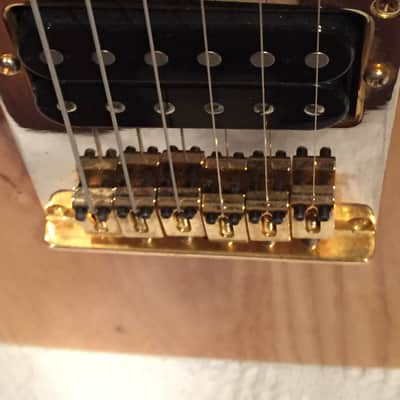 Samick Artist Series Thinline Hollow Telecaster copy TO-0345 1980's Natural Ash with Maple Neck and image 18