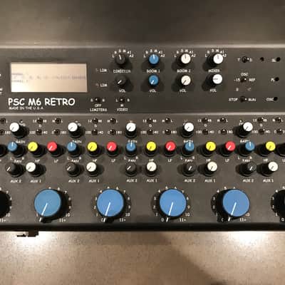 PSC Professional Sound Corporation M6 Retro Field Mixer Blue/Black image 3