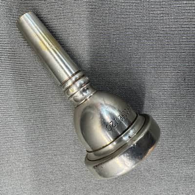 Vintage Vincent Bach Corp 12C Trombone Mouthpiece 1960s - Silver image 6