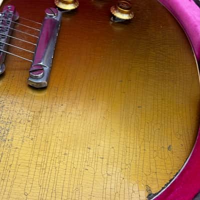 Gibson Custom Shop Murphy Lab '57 1957 Les Paul Goldtop Darkback Ultra Heavy Aged image 2