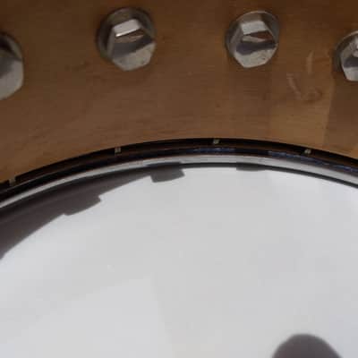 Vega 5 string 1970's Natural inlay Resonator MOP image 11