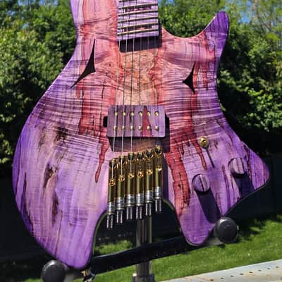 Dark Art Guitars -Dreamweaver - headless guitar- semi-hollow body image 1